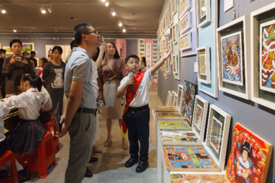 “美遇莞城”師生美術作品展盛大開幕，莞城美育成果璀璨亮相